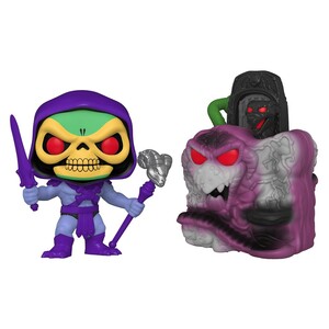 Funko Pop Town Masters of The Universe Skeletor With Snake Mountain Vinyl Figure