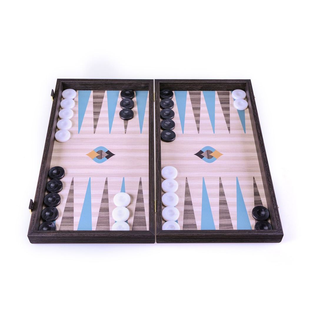 Manopoulos Backgammon Creative Collection - Arabesque Art - Large (48 x 26 cm)