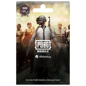 PUBG Mobile UC Top Up - 300 + 25 (Digital Code)