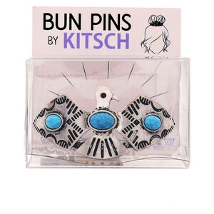 Kitsch Thunderbird Silver Bun Pin