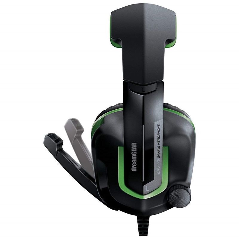 Dreamgear Grx-440 Black/Green Gaming Headset for Xbox One