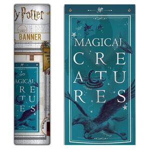 Blue Sky Designs Harry Potter Wall Banner Magical Creatures (47 x 95 cm)