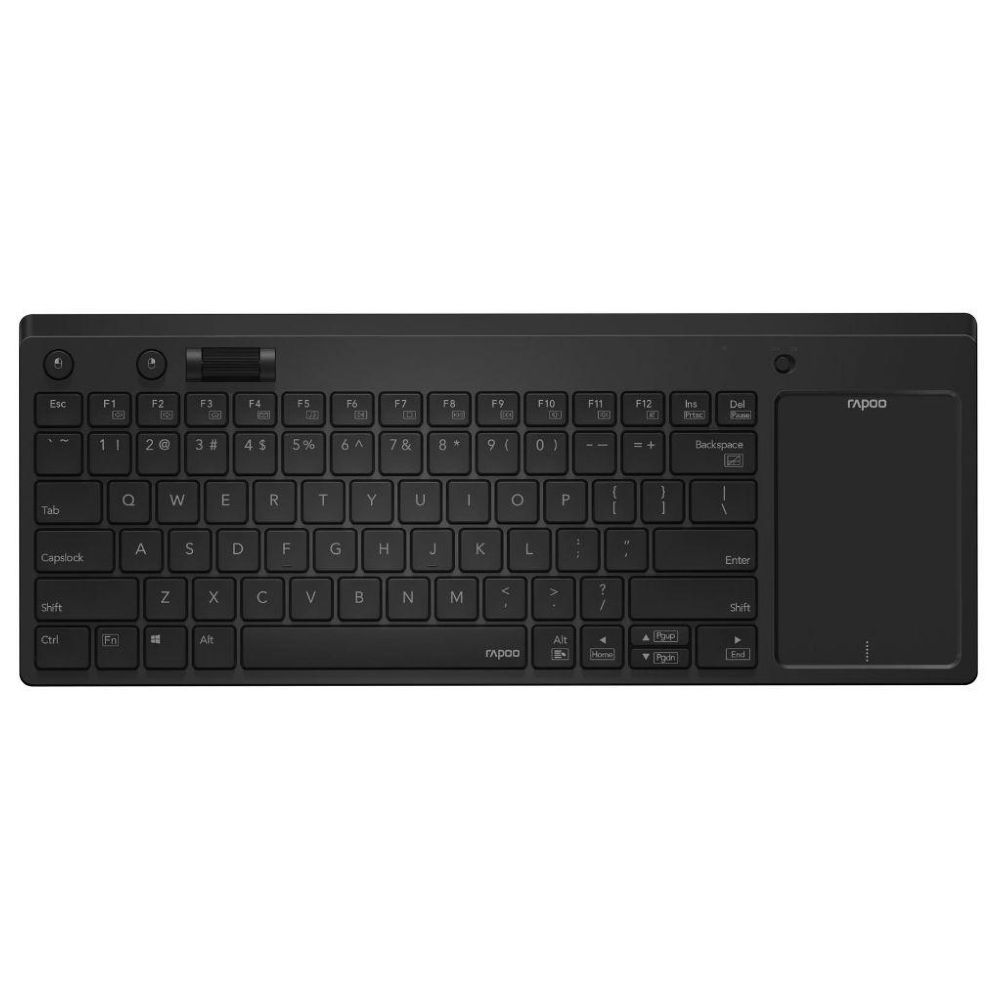Rapoo K2800 Wireless Keyboard with Touchpad - (Arabic/English) - Black
