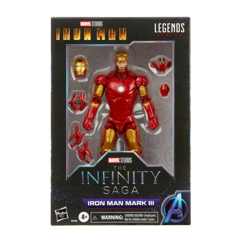 Hasbro Marvel Legends The Infinity Saga Iron Man Mark III 6-Inch Action Figure