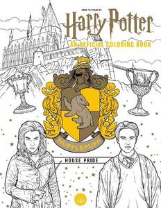 Harry Potter: Hufflepuff House Pride: The Official Coloring Book: (Gifts Books for Harry Potter Fans, Adult Coloring Books)