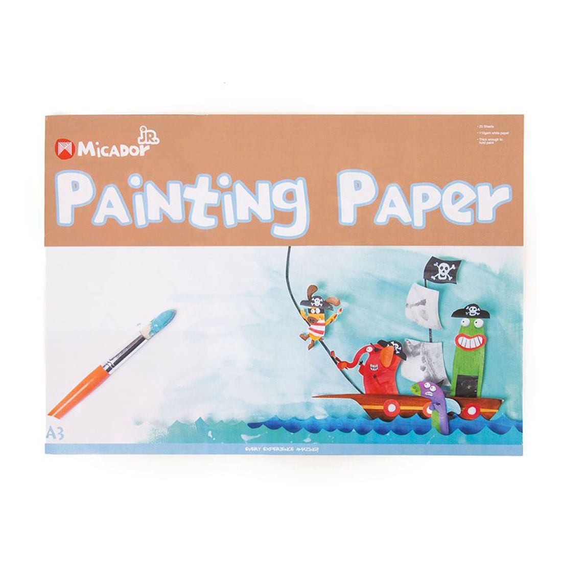 Micador Jr. Painting Paper Pad A3 Pad (25 Pages)