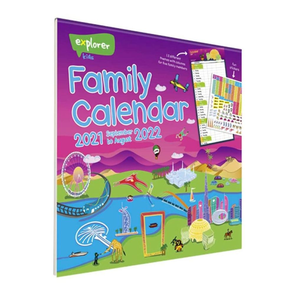 Family Calendar 2022 | Explorer