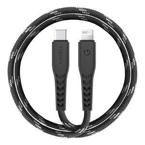 Energea Nyloflex USB-C to Lightning Cable MFI 1.5M Black
