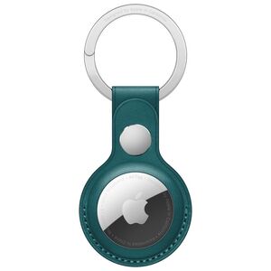 Apple Leather Key Ring for AirTag - Forest Green