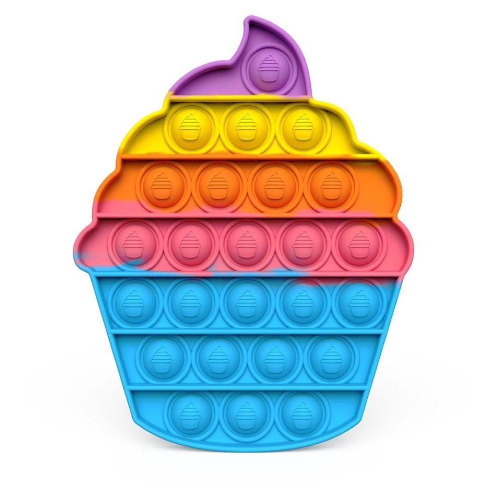 Squizz Toys Pop The Bubble Icecream Rainbow (Assortment - Includes 1)