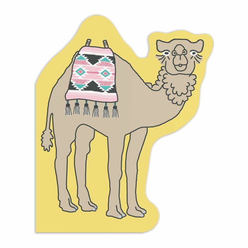 Little Majlis Camel Yellow Notebook