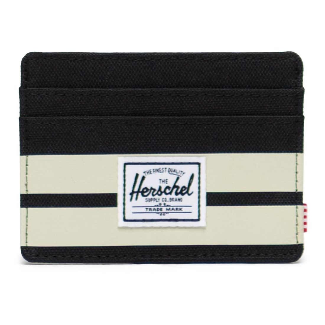 Herschel Charlie RFID Wallet Black/Birch Stripe