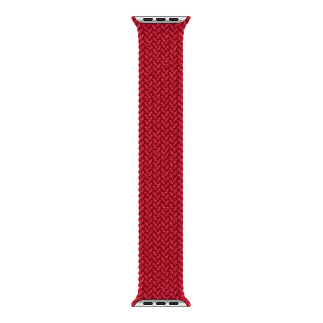 HYPHEN Oxnard Braided Apple Watch Band 38-40mm Medium Red (Compatible with Apple Watch 38/40/41mm)