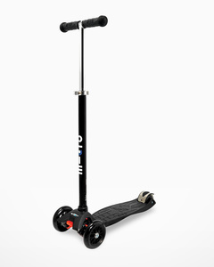 Maxi Micro Scooter Black with T-Bar