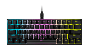 Corsair K65 RGB MINI Mechanical Gaming Keyboard - CHERRY MX SPEED Black