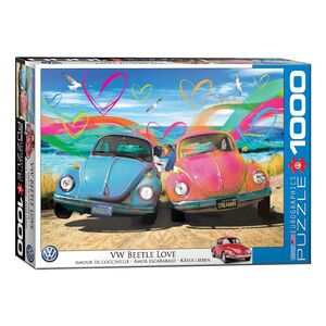 Eurographics The VW Groovy Collection Beetle Love By Parker Greenfield Jigsaw Puzzle (1000 Pieces)