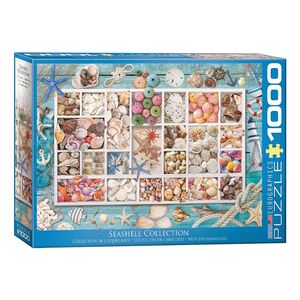 Eurographics Artist Series Seashell Collection Jigsaw Puzzle (1000 Pieces)