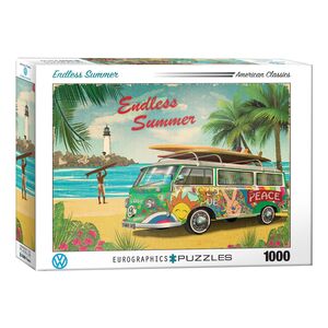Eurographics American Car Classics VW Endless Summer Jigsaw Puzzle (1000 Pieces)