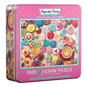 Eurographics Collectible Tins Cupcake Party Jigsaw Puzzle (1000 Pieces)