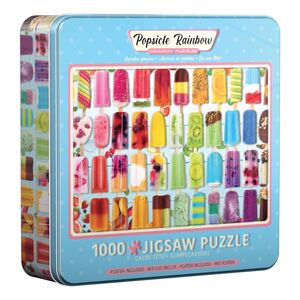 Eurographics Collectible Tins Popsicle Rainbow Jigsaw Puzzle (1000 Pieces)