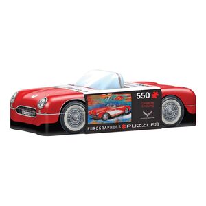 Eurographics Collectible Tins With Jigsaw Puzzles Corvette Cruising Jigsaw Puzzle (550 Pieces)