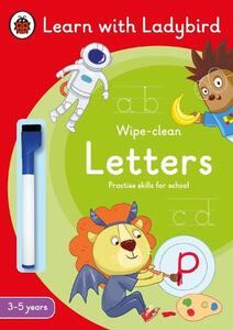 Letters A Learn With Ladybird Wipe-Clean Activity Book 3-5 Years | Ladybird Books