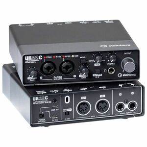 Steinberg Audio Interface With 2 x D-Pre & Ultra-High 32-Bit/192 kHz UR22C