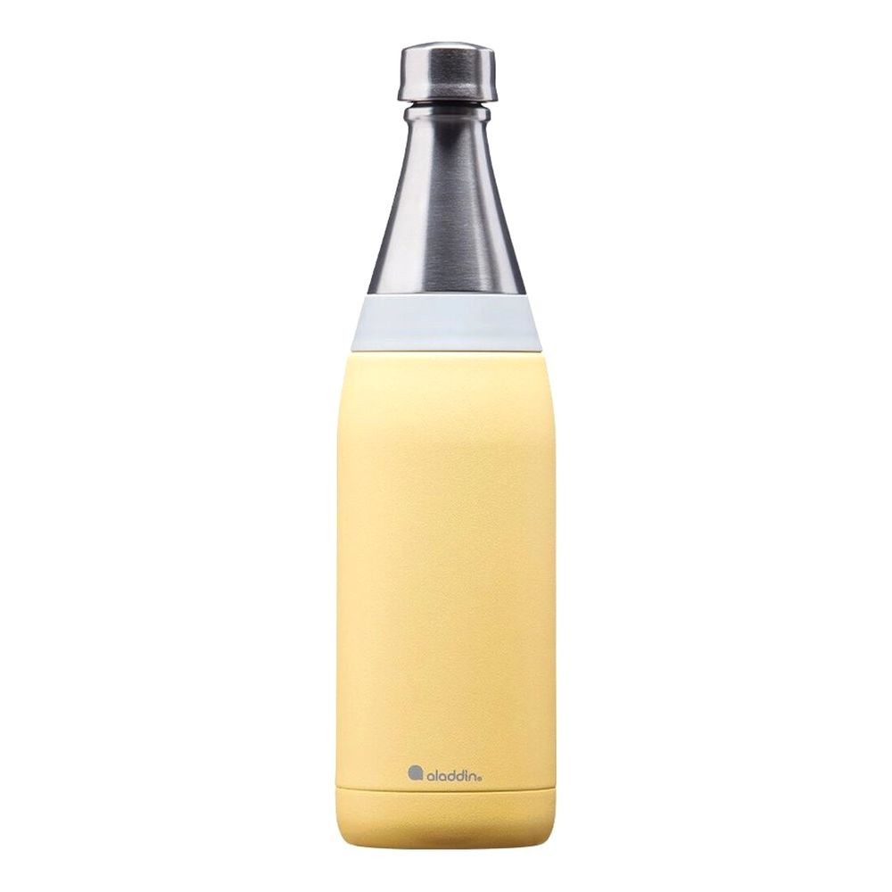 Aladdin Fresco Thermavac Water Bottle Lemon Ylw 600ml