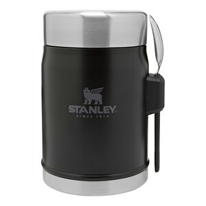 Stanley Classic Vaccum Food Jar + Spork Black 414ml/ 14oz