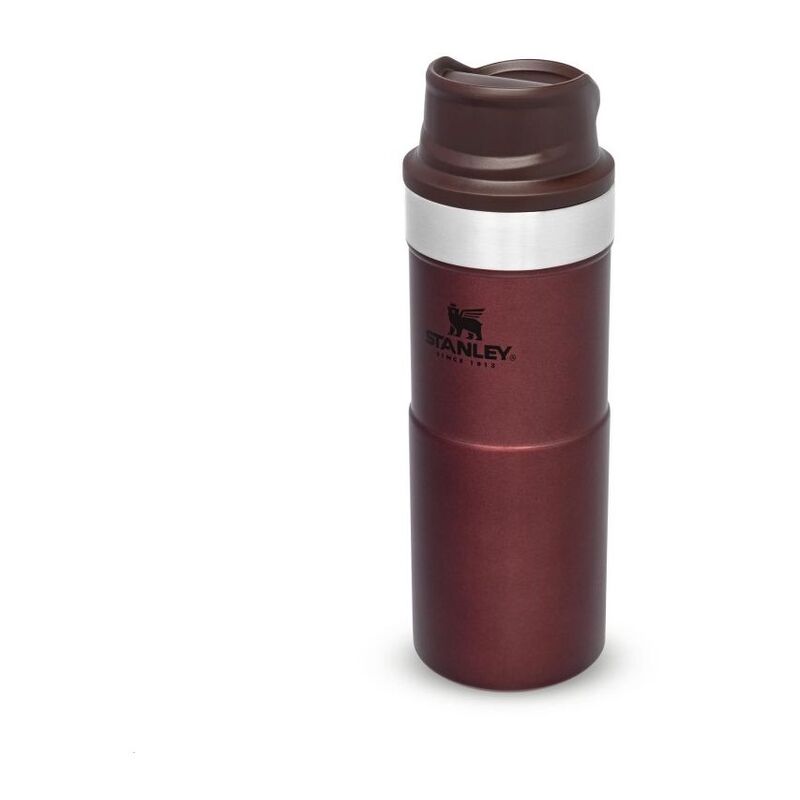 Stanley Classic Trigger Action Travel Mug Wine Red 355ml