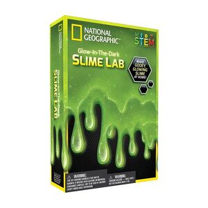 National Geographic Glow In The Dark Slime Lab Stem Kit Green