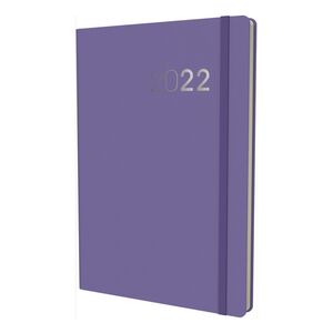 Collins Debden Legacy A5 Week To View Diary 2022 Purple