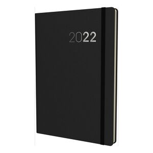 Collins Debden Legacy A5 Week To View Diary 2022 Black