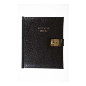 Collins Debden Five Year Diary 2022 Black