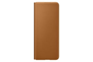 Samsung Leather Flip Cover Camel for Galazx Z Fold3