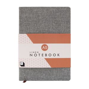 Good Design Works Linen A5 Notebook Slate