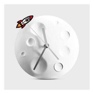 Suck UK Rocket Moon Clock