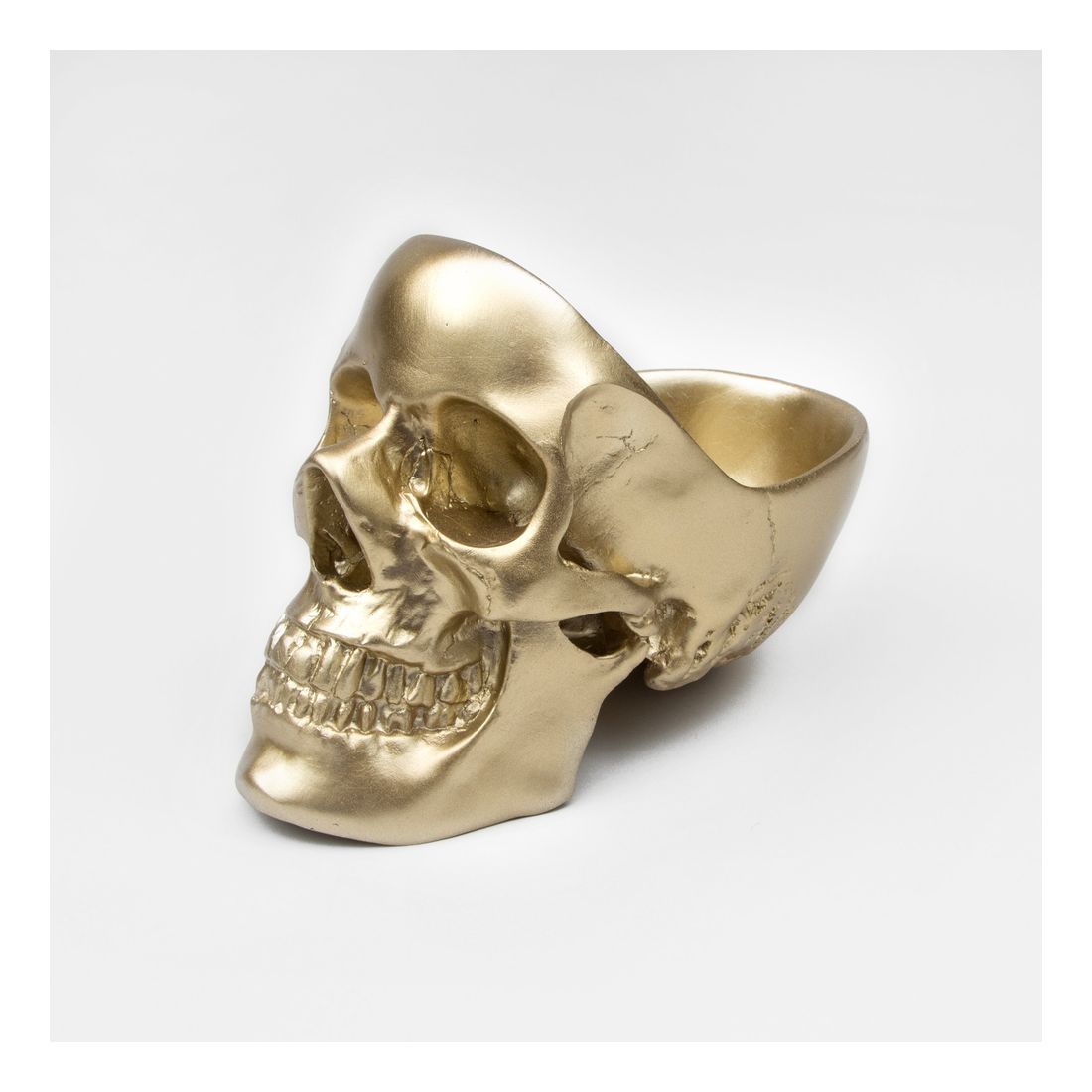 Suck UK Gold Skull Tidy Decor