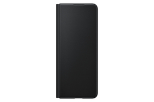 Samsung Leather Flip Cover Black for Galaxy Z Fold3
