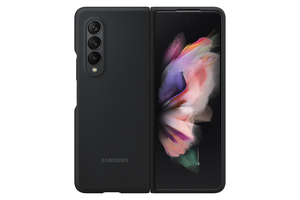 Samsung Silicone Cover Black for Galaxy Z Fold3