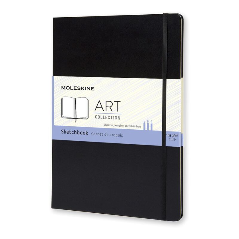 Moleskine A4 Sketchbook - Black