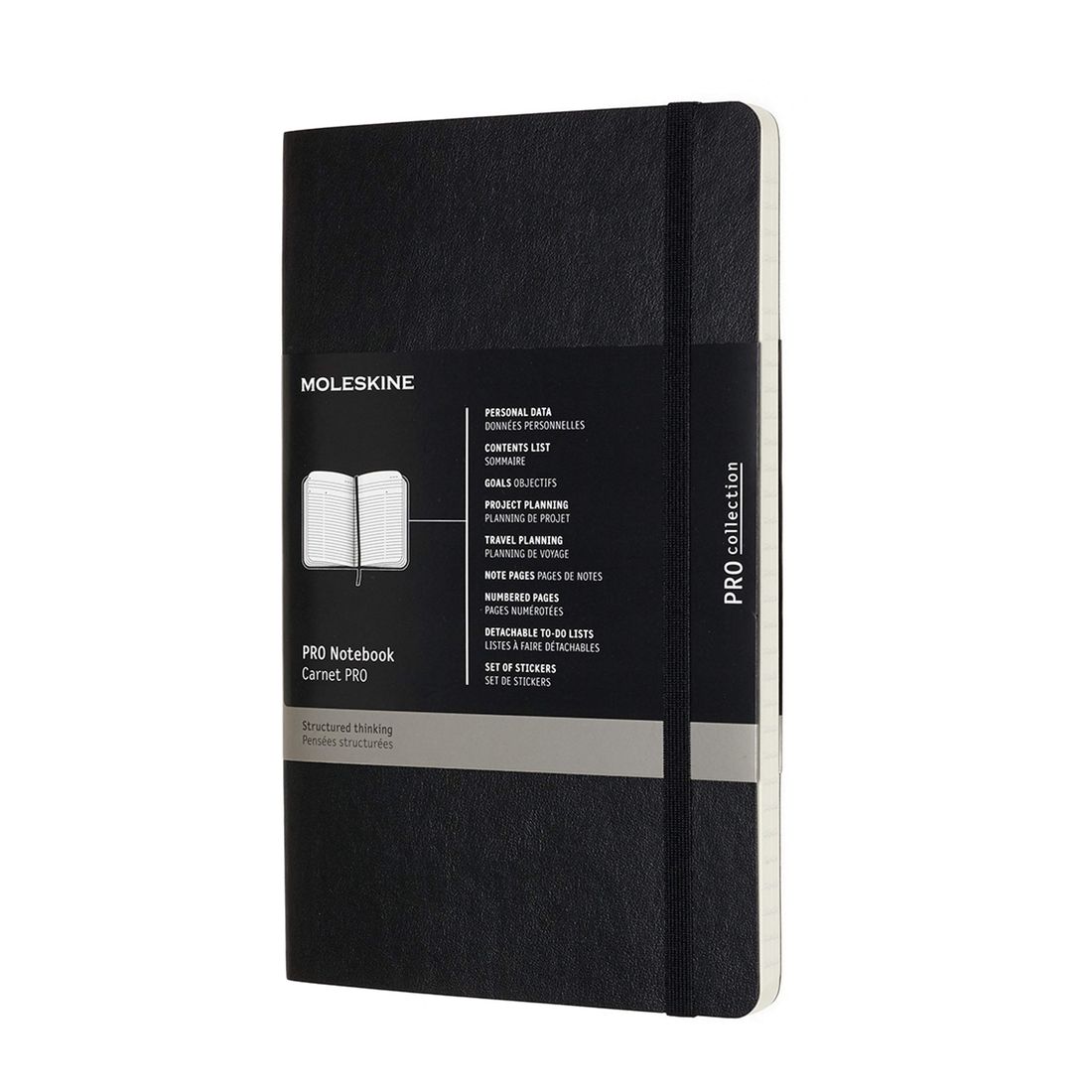Moleskine Pro Soft Notebook Large - Black