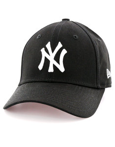 New Era MLB League Basic NY Yankees Black/White Cap