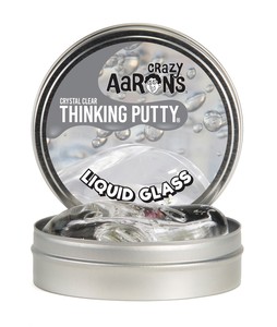 Crazy Aaron's Liquid Glass Crystal Clear Thinking Putty