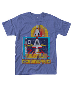 Plastichead Atari Missile Command Blue T-Shirt