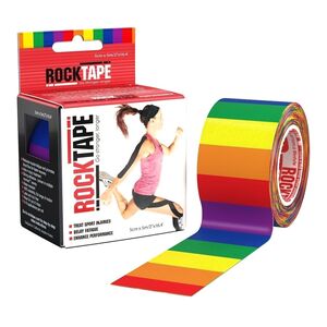 Rocktape Standard Kinesiology Tape - Rainbow (5cm x 5m)