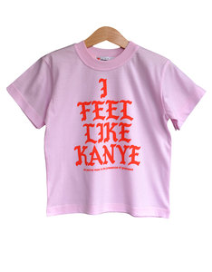 Nippaz With Attitude I Feel Like Kanye Pink/Red Kids T-Shirt