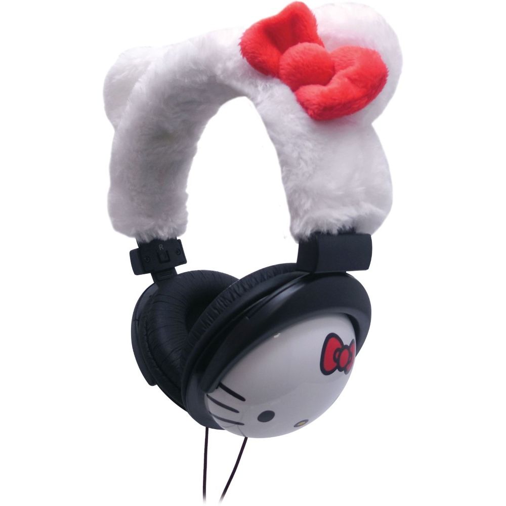 Hello Kitty White Headband Headphones