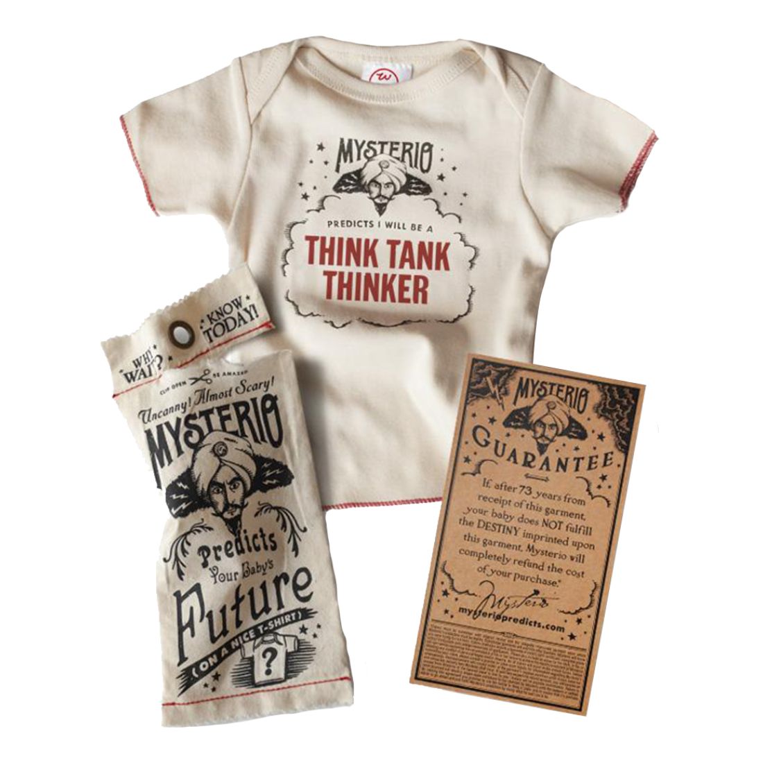 Wry Baby Mysteria Predicts T-Shirt