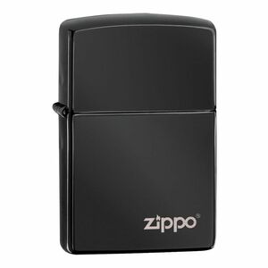 Zippo 24756 Zl Ebony with Zippo Logo Lighter